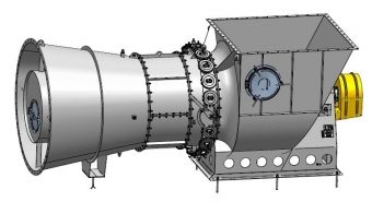 Delivery of 4 axial fans for commutator cooling