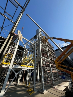 Ekologizace linky B spalovny průmyslových odpadů Trmice